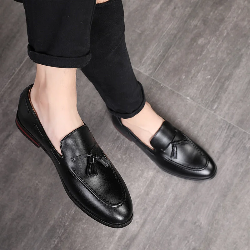 Men's British Premium Tassel Dress Shoes