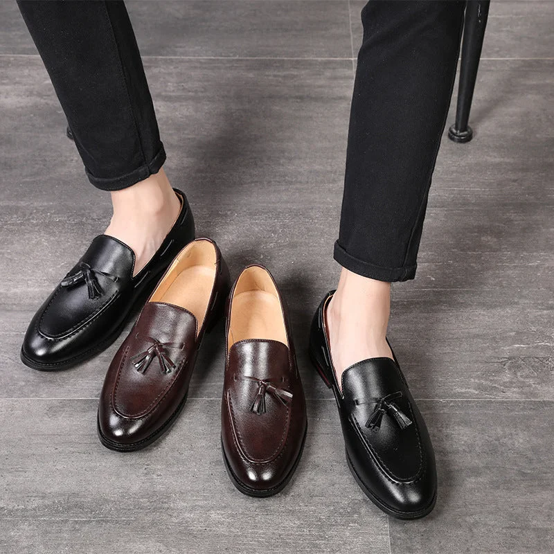 Men's British Premium Tassel Dress Shoes