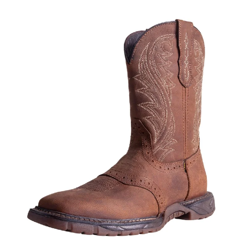 Men's COMANCHE - 10"" Square Toe Work Boots