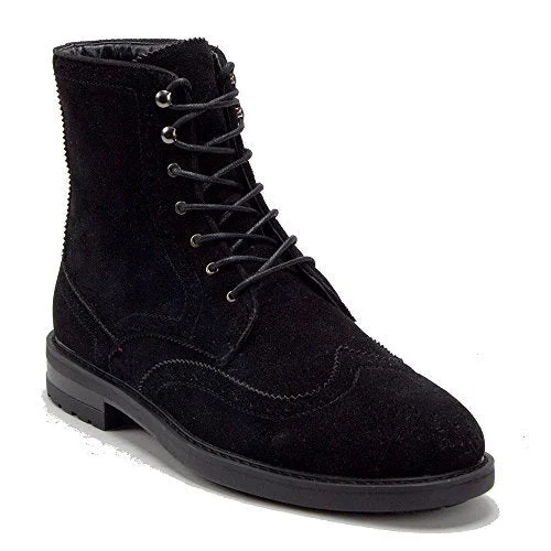 Men's E-841 Tall Lace Up Wing Tip Dress Boots