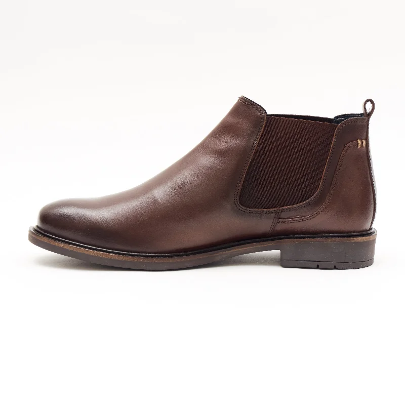 Mens Leather Chelsea Boots 26404_Brown