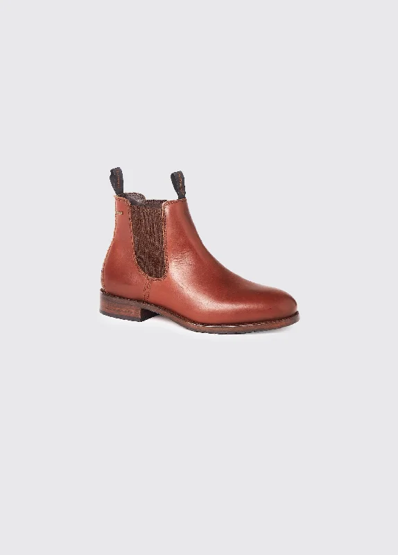 Kerry Leather Soled Boot - Chestnut