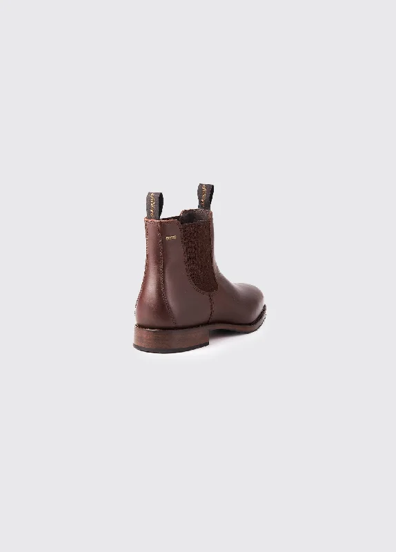 Kerry Leather Soled Boot - Mahogany