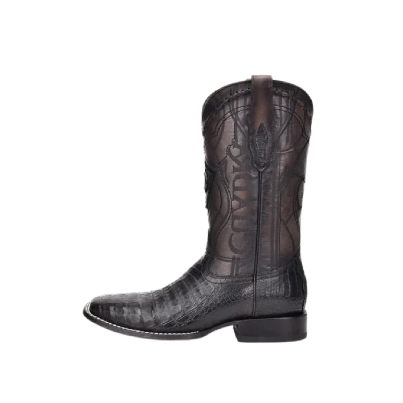 Cuadra Men's Fuscus Copper Caiman Laser & Embroidery Boots