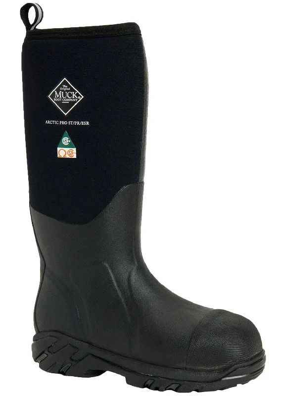 Muck Boot Co. Men's Arctic Pro Steel Toe Tall Boots