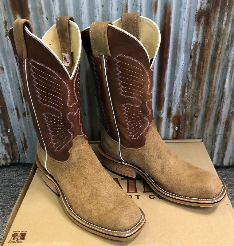 Olathe Pecan Excel Roughout w/12"" Pecan Excel Tops RoughStock Boot