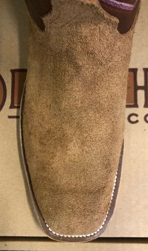 Olathe Pecan Excel Roughout w/12"" Pecan Excel Tops RoughStock Boot