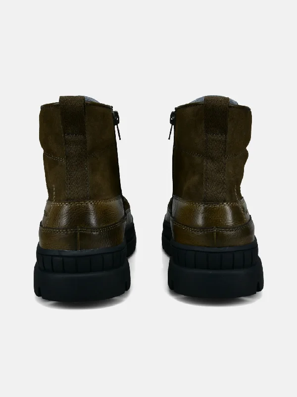 bugatti Dark Green Casual Boots