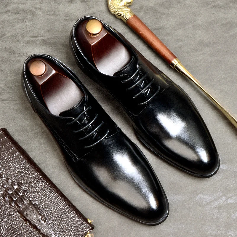 Premium Genuine Leather Oxfords