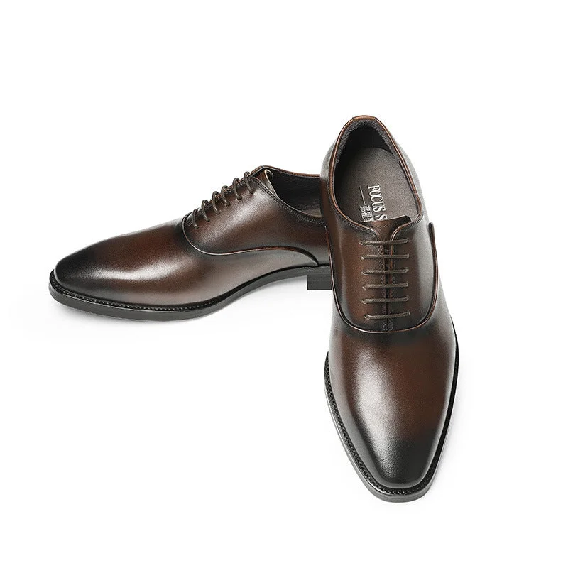 Premium Men's Genuine Leather Oxford