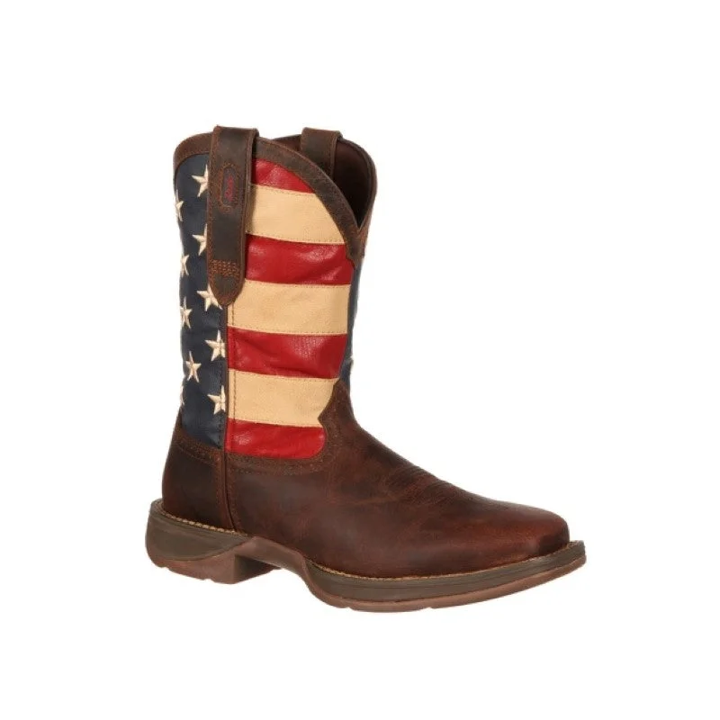 Rebel™ By Durango® Patriotic Pull-On Western Flag Boot