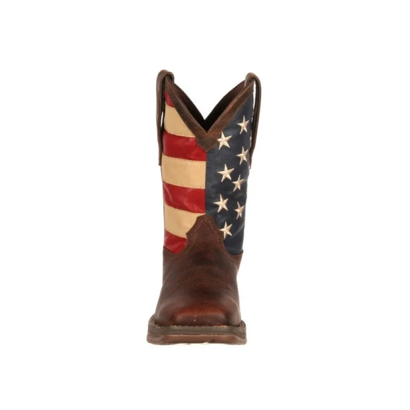 Rebel™ By Durango® Patriotic Pull-On Western Flag Boot