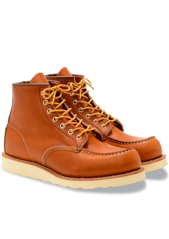 Redwing Men's 6"" Classic Moc Toe Boots