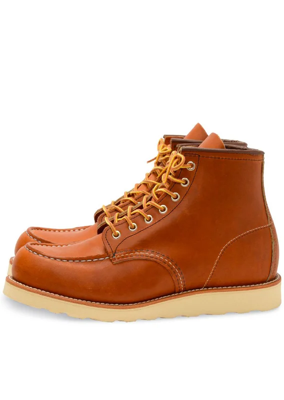 Redwing Men's 6"" Classic Moc Toe Boots