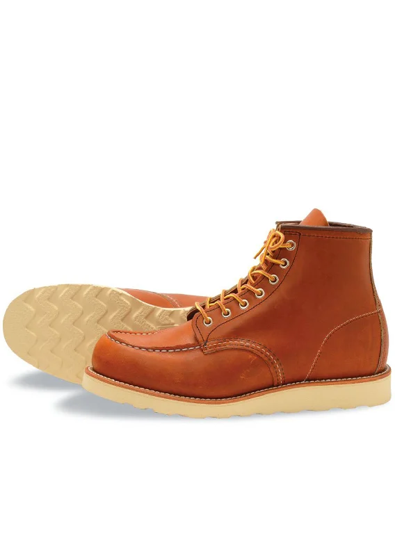 Redwing Men's 6"" Classic Moc Toe Boots