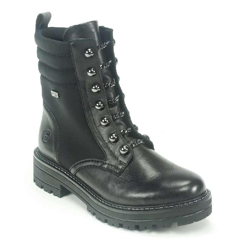 Studded Combat Boot (D2277)