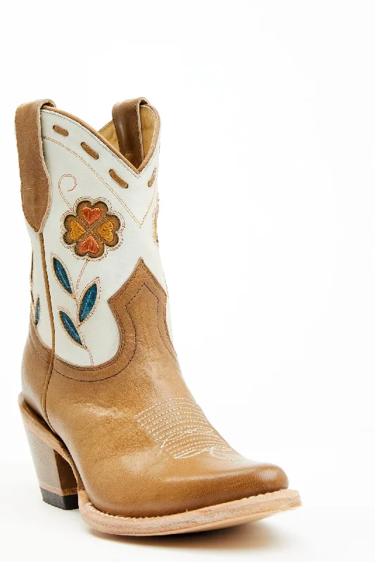 Runaway Western Booties - Round Toe