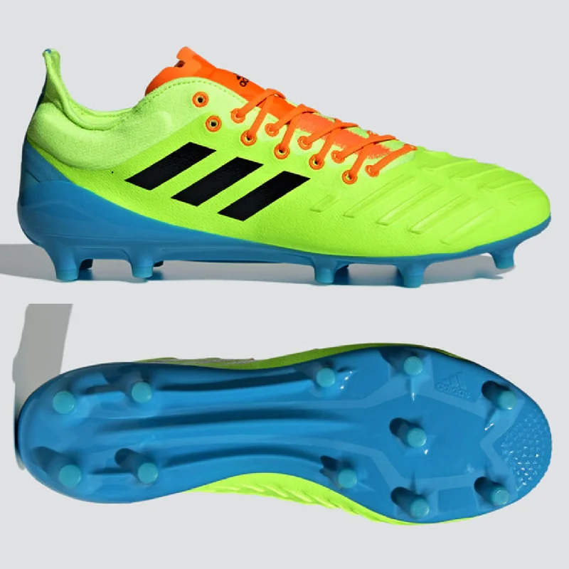 adidas Predator XP FG Mens Rugby Boots - Signal Green