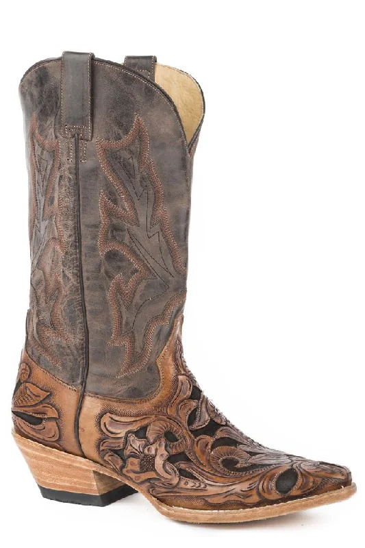 Stetson Men's Handtooled Wicks Boots