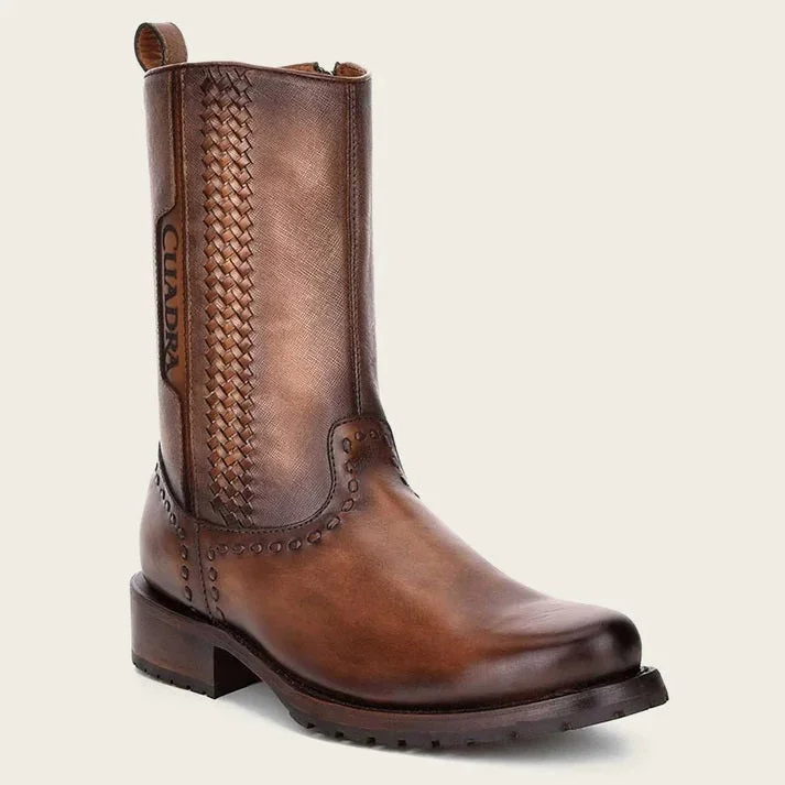 Cuadra Men's Boot Zipper Desert