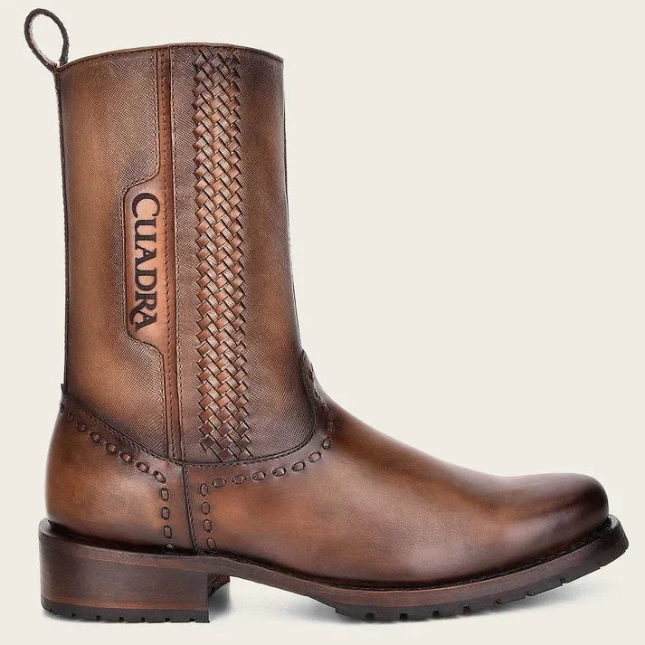 Cuadra Men's Boot Zipper Desert