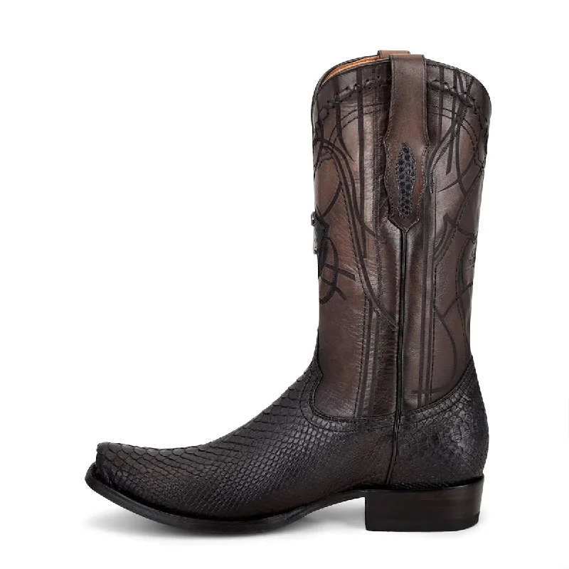 Cuadra Python Boots Lunge Black