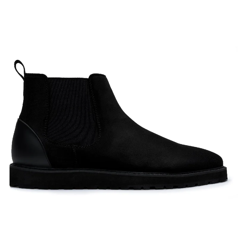 The Mustella S Black Tayno Casual Chelsea Sneaker